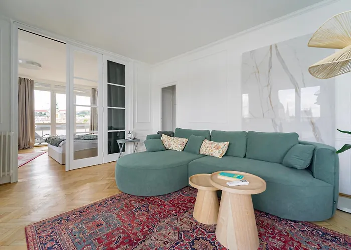 Apartmán Breathtaking Panorama View 3br Balcony *